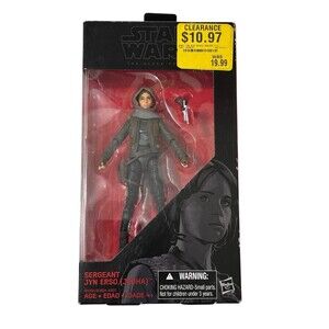 2016 HASBRO STAR WARS THE BLACK SERIES JIN ERSO (JEDHA) ACTION FIGURE NIB